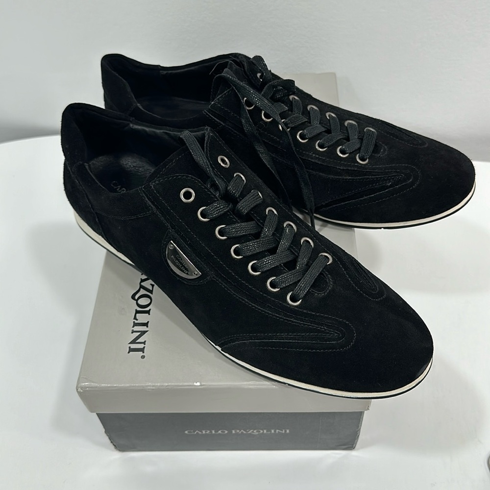 Carlo Pazolini New men’s shoes in original box,  suede black.